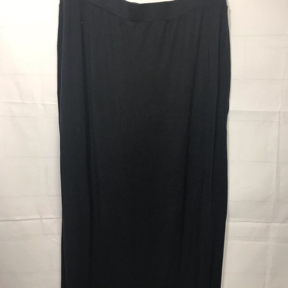 Victoria’s secret long Tulip black pin skirt L - Picture 3 of 6